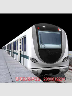 地鐵列車3dmax模型